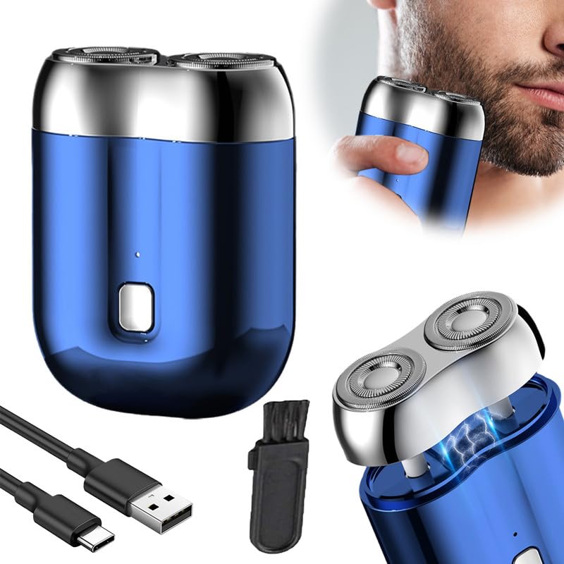 Amazon | 新型ミニデュアルヘッド電動シェーバー、アップグレード